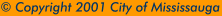 Copyright City of Mississauga