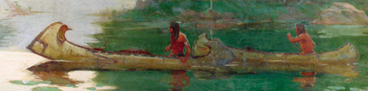 Painting - Indian on the Credit