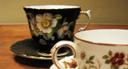 Afternoon Tea at the Leslie Log House