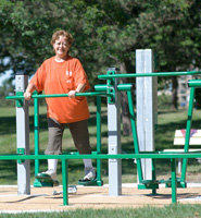 New! Outdoor Fitness Circuit